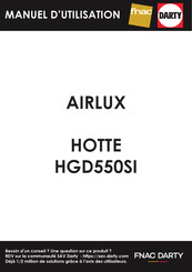 AIRLUX HGD550SI Manual