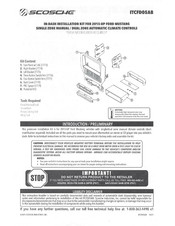 Scosche ITCFDOSAB Manual