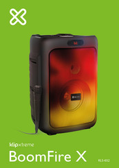 KlipXtreme BoomFire X KLS-652 Manual