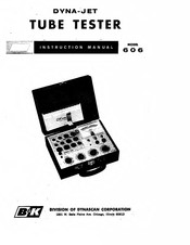 B&K 606 Instruction Manual