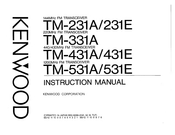 Kenwood TM-531E Instruction Manual