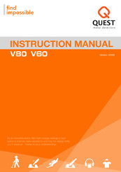 Quest Engineering V80 Instruction Manual