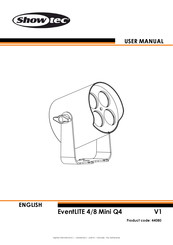 SHOWTEC EventLITE 4/8 Mini Q4 V1 User Manual