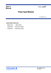 YOKOGAWA F3XS04-3N User Manual