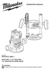 Milwaukee M18 RBA-1 Operator's Manual