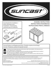 Suncast BMS4700 Assembly Instructions Manual