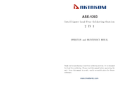 Aktakom ASE-1203 Operation And Maintenance Manual