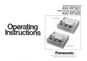 Panasonic AWRP301 - PAN/TILT CONTROL PAN Operating Instructions Manual