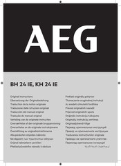 AE BH 24 IE Original Instructions Manual