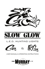 Murray SLOW GLOW G3 User's Manual & Operating Instructions