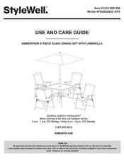 StyleWell 1010 000 436 Use And Care Manual