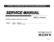 Sony BRAVIA KDL-55EX711 Service Manual