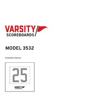 VARSITY Scoreboards 3515 Installation Manual