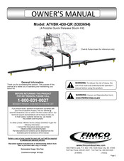 Fimco ATVBK-430-QR Owner's Manual