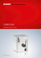 Beckhoff CU8803-0001 Manual