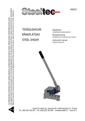 STEELTEC XWS073 Instruction Manual
