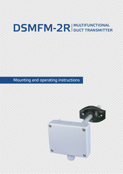 Sentera Controls DSMFM-2R Mounting And Operating Instructions