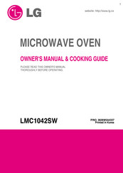 LG LMC1042SW Owner's Manual & Cooking Manual