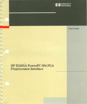 HP E2465A PowerPC 604 PGA User Manual