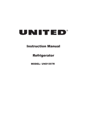 UNITED UND1597R Instruction Manual