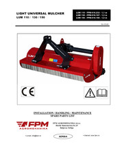 FPM Agromehanika LUM 130 Manual