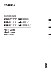 Yamaha MONTAGE M8x Quick Manual