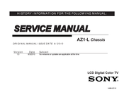 Sony KDL-55EX717 Service Manual