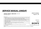 Sony BRAVIA XBR-65X807G Service Manual