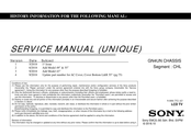 Sony BRAVIA KD-65X737F Service Manual