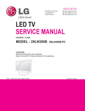 LG 29LN300B-PC Service Manual