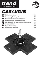 TREND CAB/JIG/B Original Instructions Manual