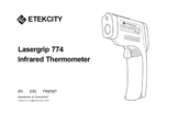 ETEKCITY Lasergrip 774 Manual