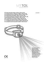 SIXTOL SX3204 Instructions For Use Manual