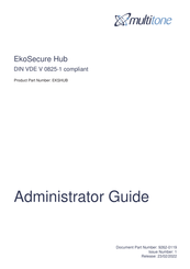 Multitone EKSHUB Administrator's Manual