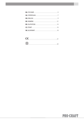Pro-Craft PJ25S Manual