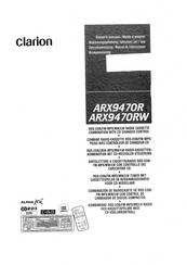 Clarion ARX9470RW Owner's Manual