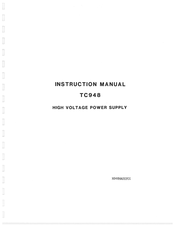 Oxford Instruments TC948 Instruction Manual