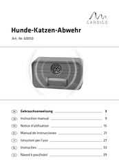 Cardigo 60050 Instruction Manual