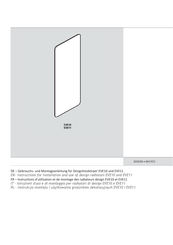 Vasco EVE11 Instructions For Installation And Use Manual