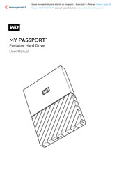 Western Digital MY PASSPORT WDBYNN0010BWT User Manual