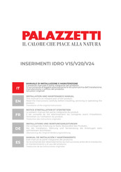 Palazzetti V20 Installation And Maintenance Manual