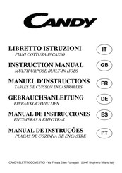 Candy CDG32/1SPX 2F Instruction Manual