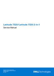Dell Latitude 7320 2-in-1 Service Manual