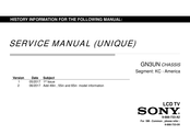 Sony BRAVIA KD-43X727E Service Manual