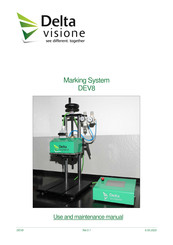 Delta Visione DEV8 Use And Maintenance Manual