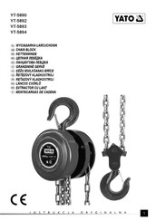 YATO YT-5894 Manual