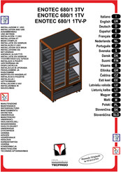 Tecfrigo ENOTEC 680/1 3TV Installation And User Manual