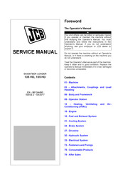 jcb 155 HD Service Manual