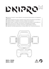 DNIPRO M DCL-200 Original Instructions Manual