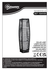 Outsunny 867-154V00 Manual